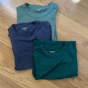 Old Navy Viral snug top T-Shirts three set new xs